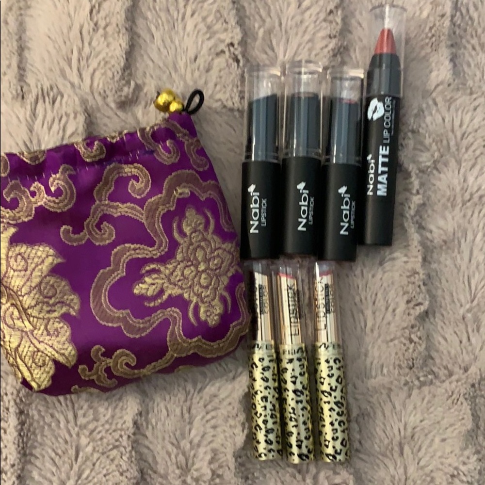 Assorted colors-lipstick-new, unused, unopened.